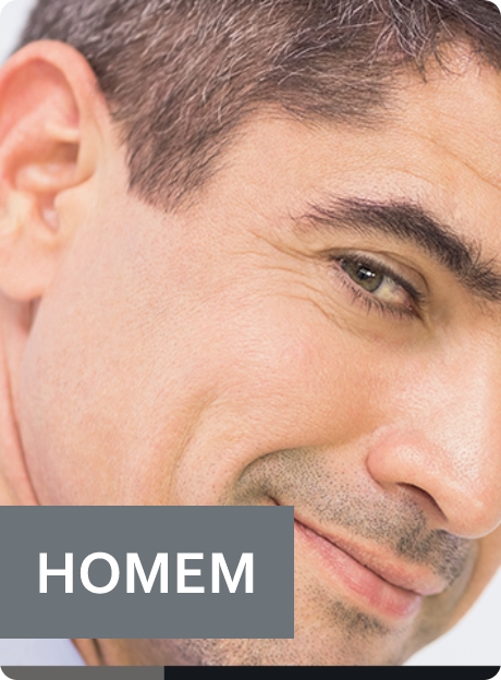 Banner com homem sorrindo