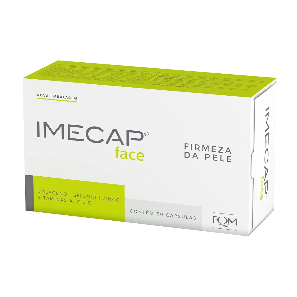 Imecap Face Cápsulas Embalagem Imecap Face Cápsulas