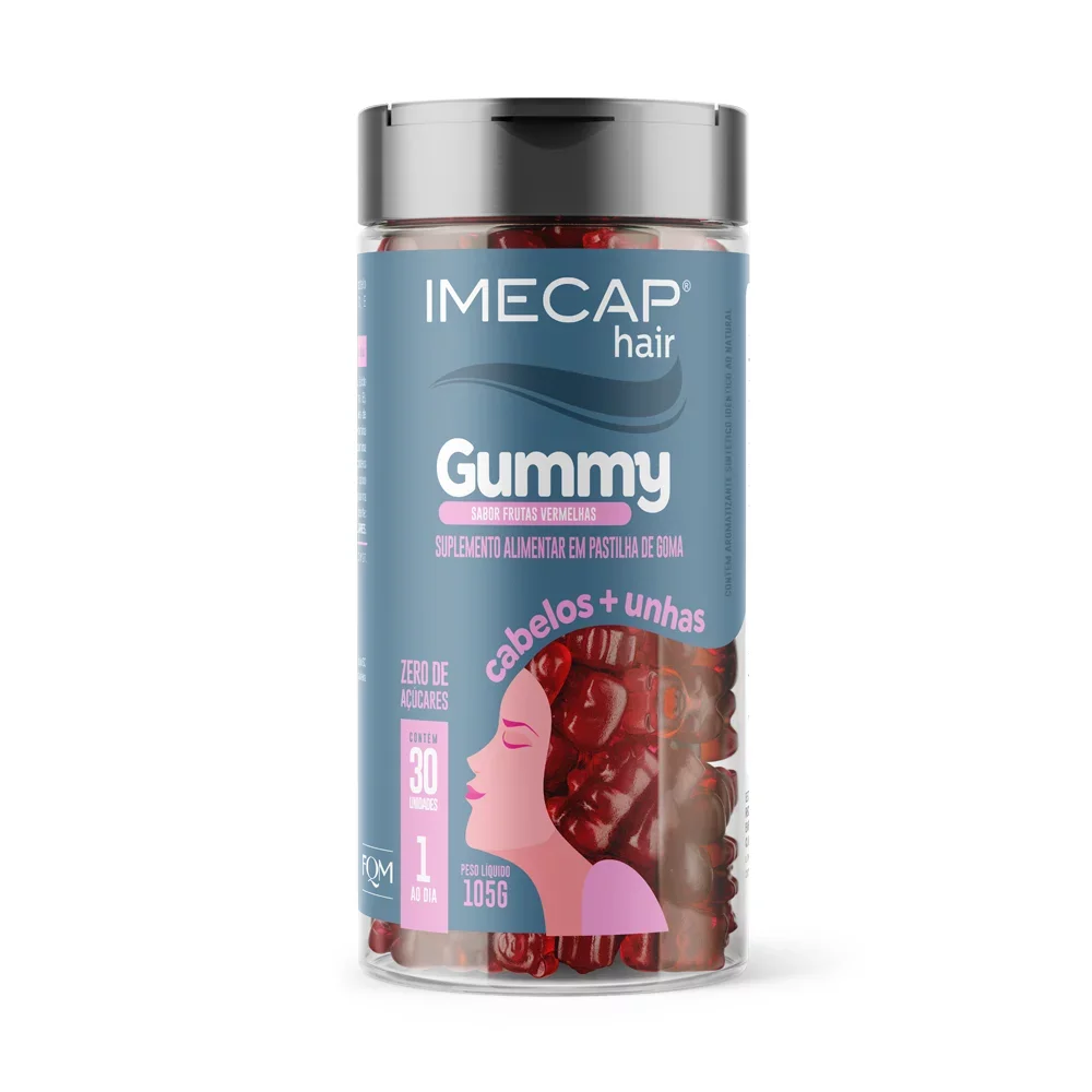 Embalagem Imecap Hair Gummy