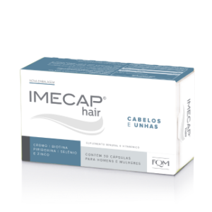 mockup da linha imecap hair max